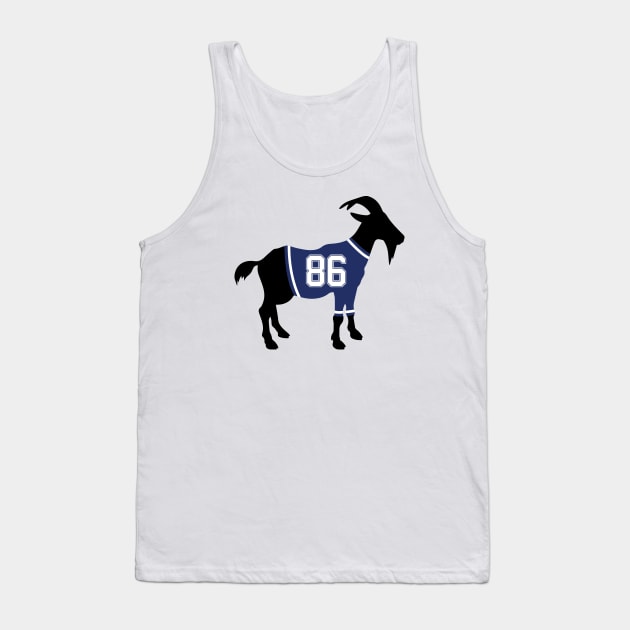 Nikita Kucherov GOAT Tank Top by cwijeta